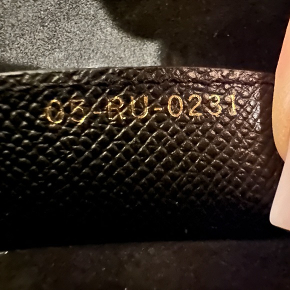 Dior Grained Leather Black Saddle with Strap - Picture 10 of 13